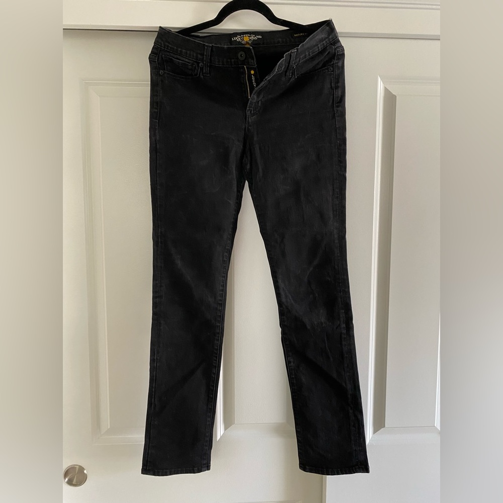 Lucky Brand 🍀 | Brooke Straight | Black | Jeans Denim | 8 / 29 R